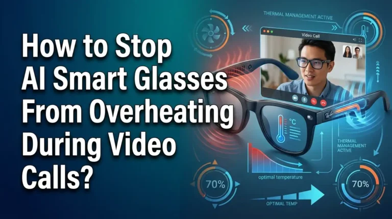 How to Stop AI Smart Glasses From Overheating During Video Calls?