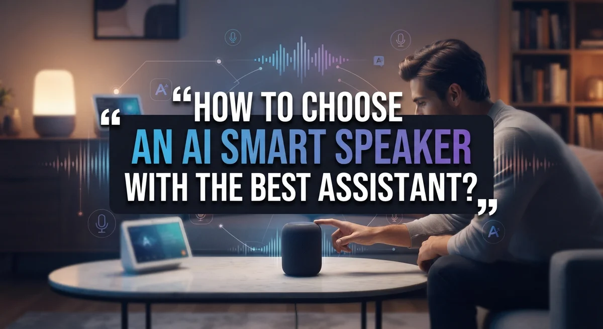 How to Choose an AI Smart Speaker With the Best Assistant?