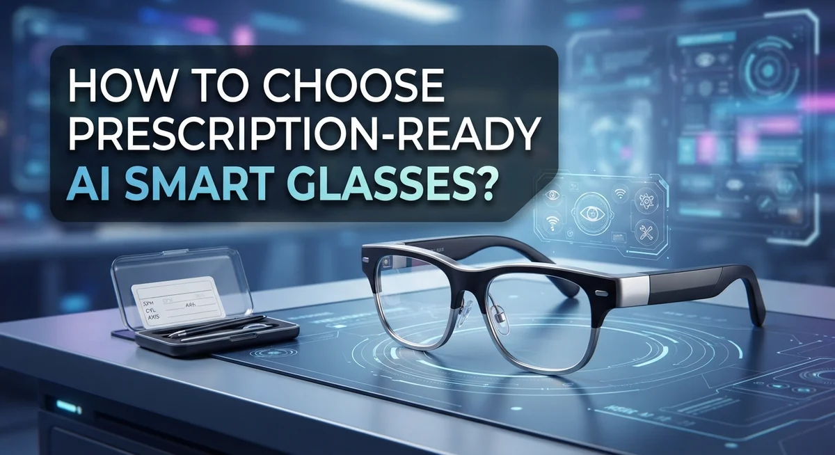 How to Choose Prescription-Ready AI Smart Glasses?