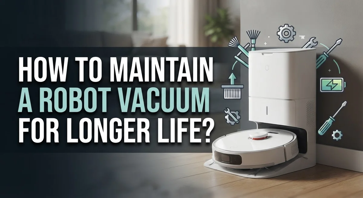 How to Maintain a Robot Vacuum for Longer Life?