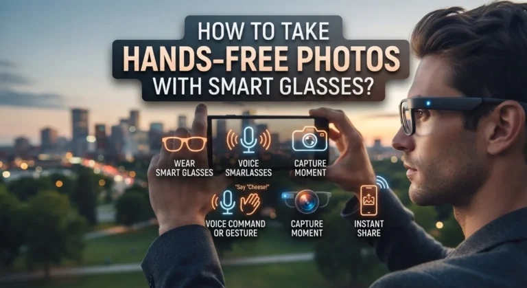 How to Take Hands-Free Photos With Smart Glasses?
