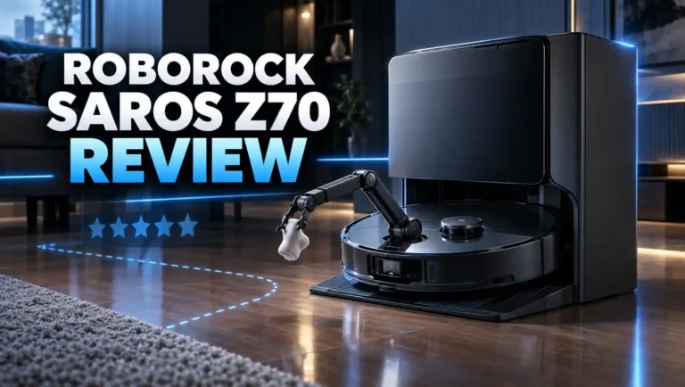 Roborock Saros Z70 Review: Robot Vacuum with an Arm Worth It?